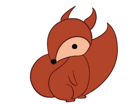 松鼠卡通简笔画(松鼠卡通 简笔画)