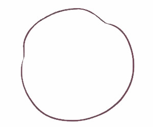 卡通蜗牛简笔画画法