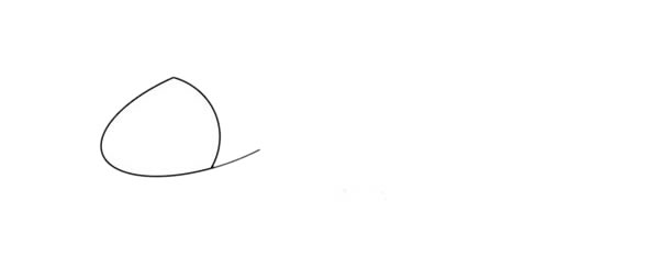 卡通飞鱼简笔画步骤