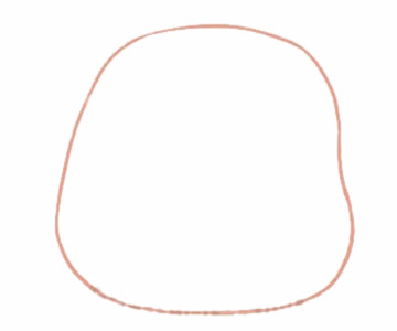 卡通小猪简笔画的画法