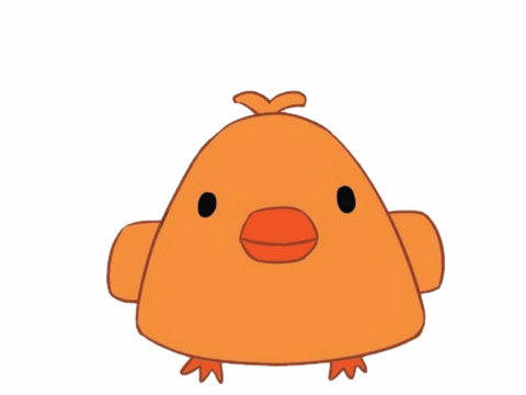 关于小鸡的卡通简笔画(小鸡的卡通插画)