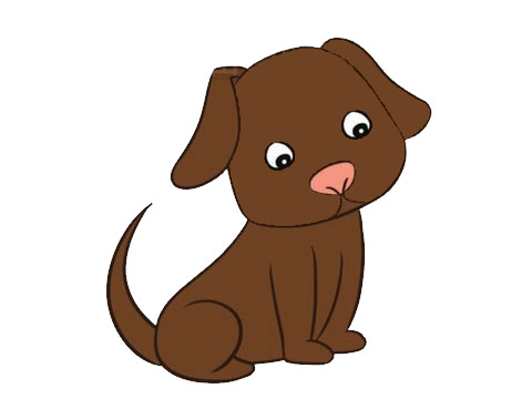 卡通小狗儿童简笔画(卡通小狗简笔画可爱)