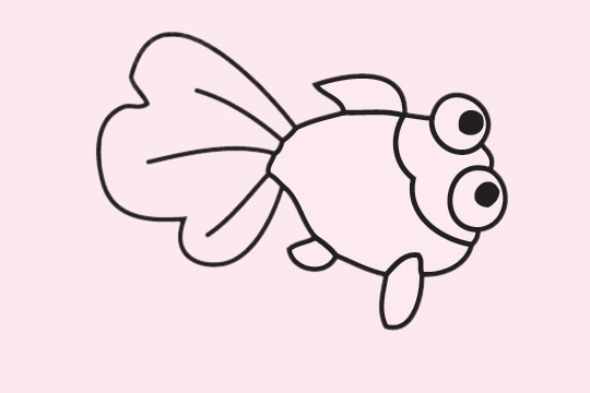 简单好看的金鱼怎么画(简单好看的头发扎法)