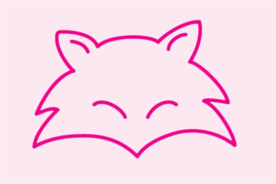 狐狸简笔画的步骤