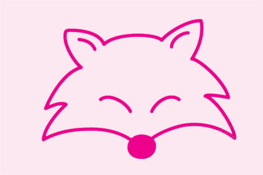 狐狸简笔画的步骤