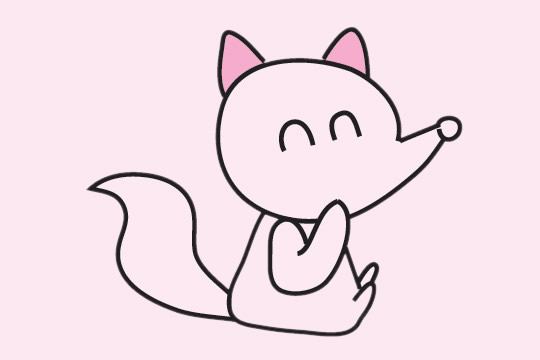 超简单的狐狸简笔画(超简单的狐狸简笔画怎么画)