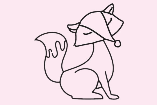 简单的狐狸怎么画(简单的狐狸怎么画可爱)