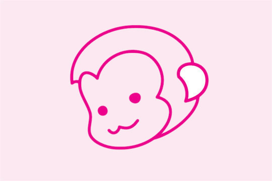 猴子简笔画画法步骤