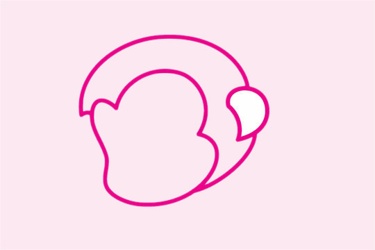 猴子简笔画画法步骤