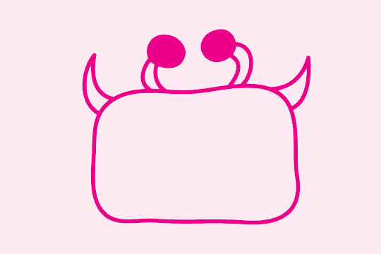 螃蟹简笔画简单步骤