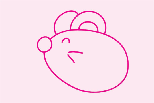 简单好画的老鼠简笔画