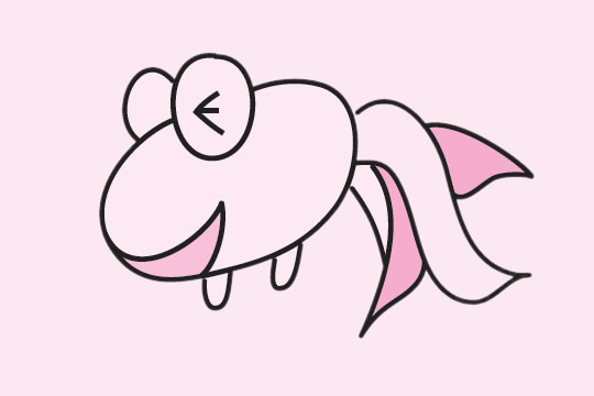 卡通的金鱼怎么画(金鱼 卡通)