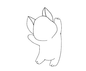 幼儿学画小狗狗简笔画