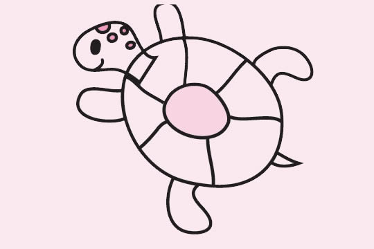 关于乌龟的简笔画(关于乌龟的画作)