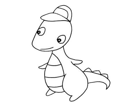 卡通的霸王龙怎么画(卡通的霸王龙怎么画简单)