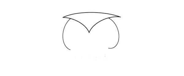 戴着博士帽的卡通猫头鹰简笔画(戴博士帽的人物简笔画)