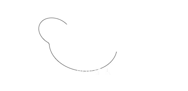 漂亮的夜莺简笔画步骤(夜莺的简笔画)