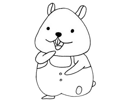 卡通仓鼠怎么画比较简单(卡通草莓怎么画)