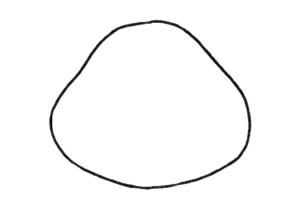 卡通北极熊简笔画步骤(北极熊简笔画 q版)