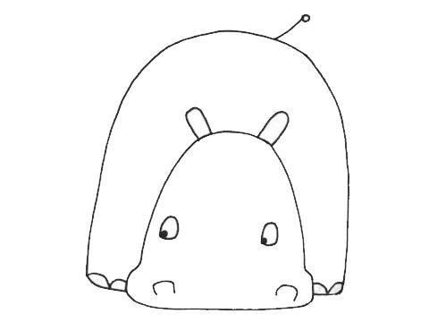 河马的简单画法(河马的简单画法图片)