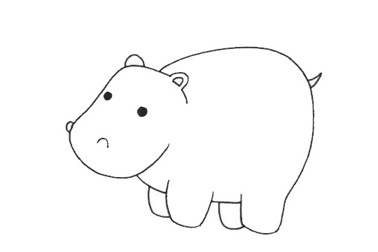 河马怎么画最简单(河马怎么画最简单又好看)