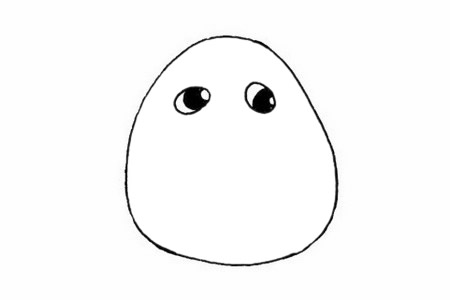 海豹简笔画画法