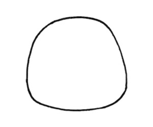 可爱的狗狗简笔画画法(可爱狗的画法)