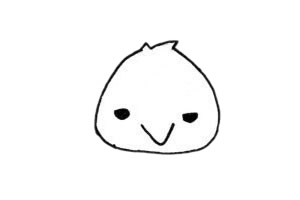 超简单的卡通老鹰简笔画步骤