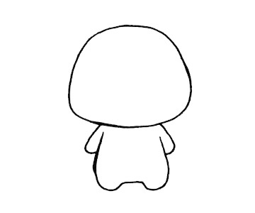 卡通考拉简笔画简单画法