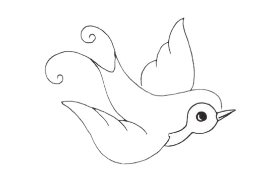 小燕子怎么画简单又好看(画燕子的图片简单又好看)