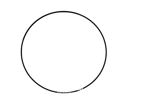 卡通胖头鱼简笔画画法