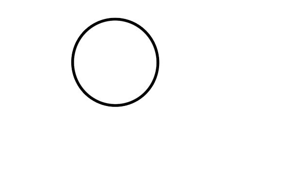 彩色的小鸭子简单画法