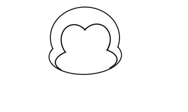 吃香蕉的猴子简笔画教程