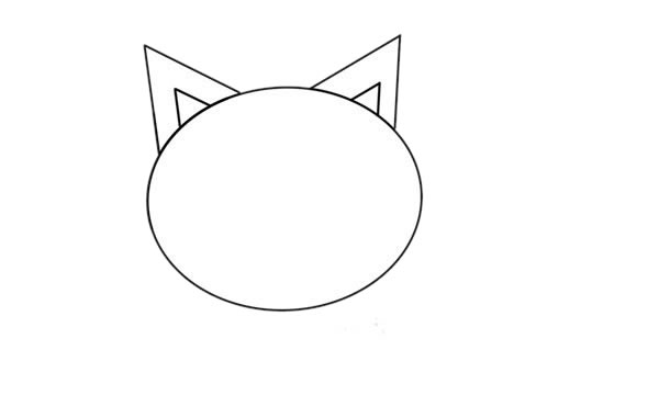 可爱呆萌小猫简笔画画法步骤 可爱呆萌小猫简笔画画法步骤