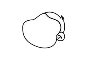 一步步教你画大猩猩 一步步教你画大猩猩