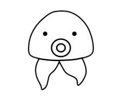 超简单章鱼卡通简笔画 超简单章鱼卡通简笔画