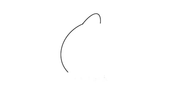 海豚和彩球简笔画 海豚和彩球简笔画