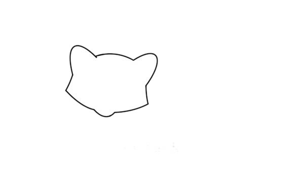 浣熊怎么画简单又漂亮