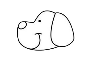 小狗怎么画简单又可爱 小狗怎么画简单又可爱