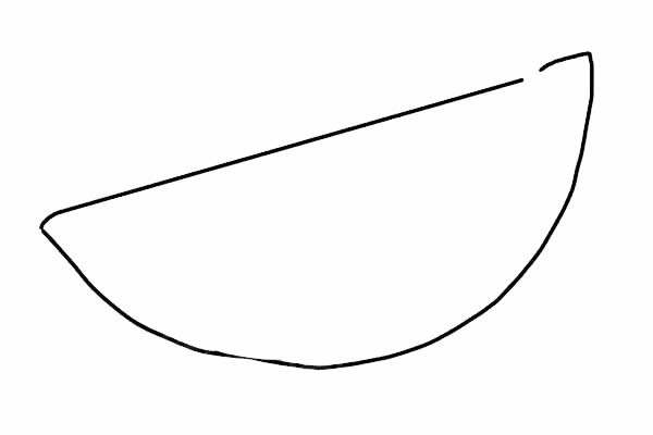 海底的大鲨鱼简笔画