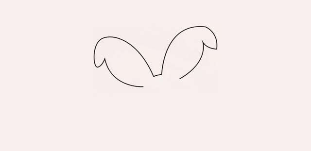 可爱的卡通小黄兔简笔画(可爱的卡通小黄兔图片)