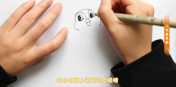 树枝上可爱的小鸟简笔画(可爱的小鸟站在树枝上)