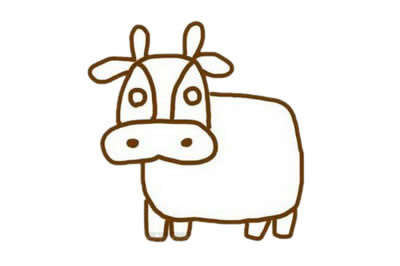 关于牛的卡通简笔画 关于牛的卡通简笔画