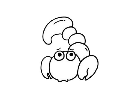 一组蝎子简笔画图片大全(蝎子简笔画. 儿童画)