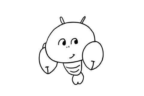 一组蝎子简笔画图片大全