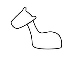 简单的小马简笔画 简单的小马简笔画