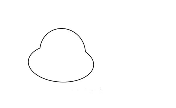 趴在水中的河马简笔画 趴在水中的河马简笔画