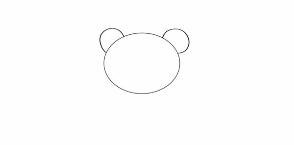 呆萌的大熊猫简笔画 呆萌的大熊猫简笔画