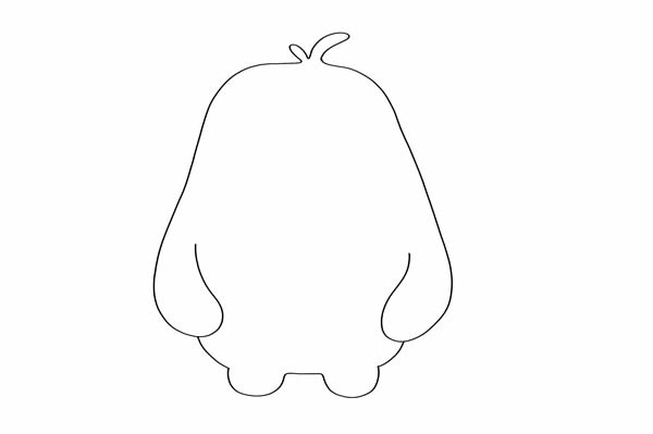 帅气的卡通老鹰简笔画 帅气的卡通老鹰简笔画