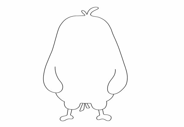 帅气的卡通老鹰简笔画 帅气的卡通老鹰简笔画